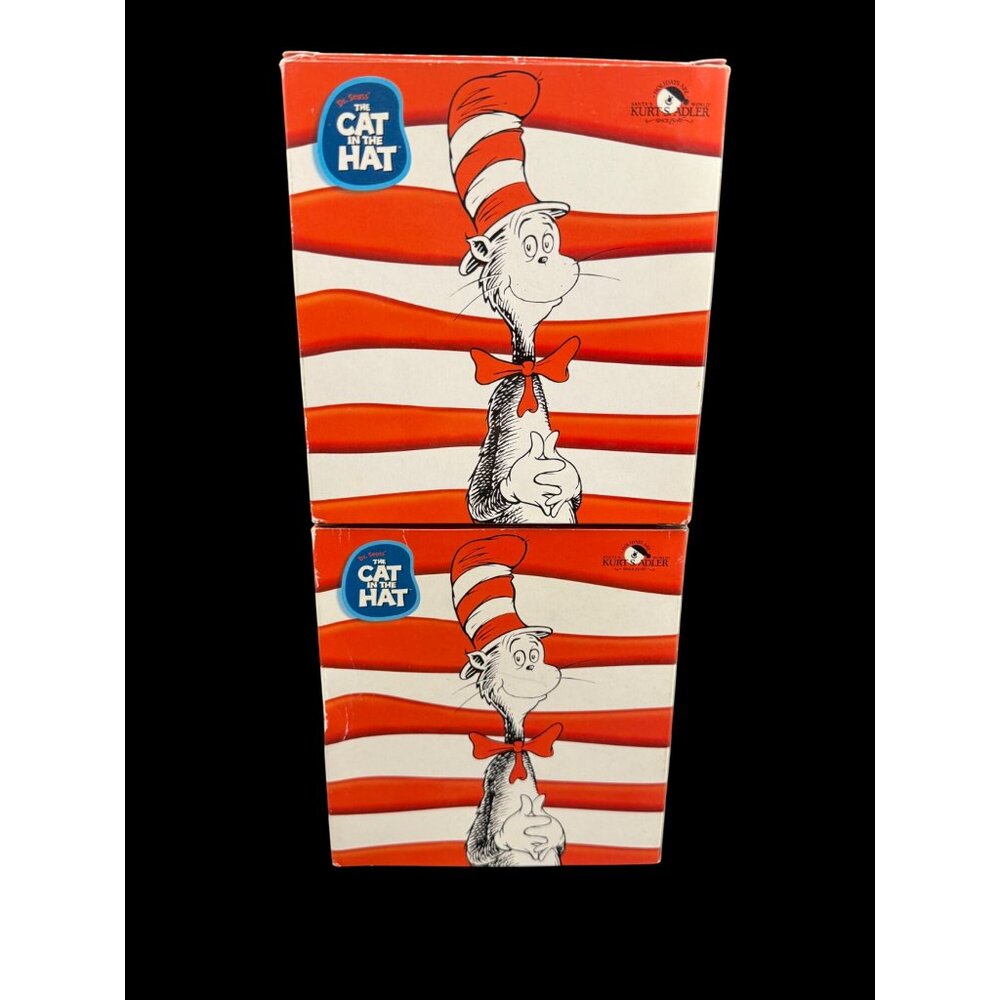 Kurt Adler Dr. Seuss Set of 3 The Cat In The Hat Movie 2003 Holiday Ornaments - Picture 8 of 11